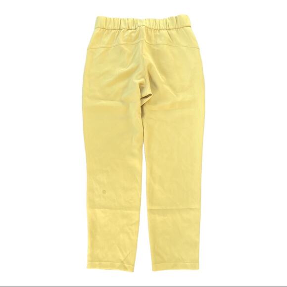 Lululemon On the Fly 7/8 Pant *Woven In Vintage Gold Style W5BPMS Women’s Size 6 - Picture 6 of 10